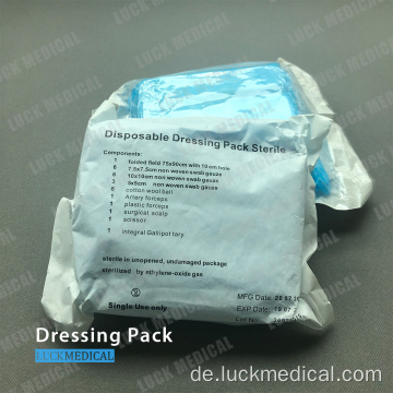 Medizinisches Dressing -Tablett -Kit